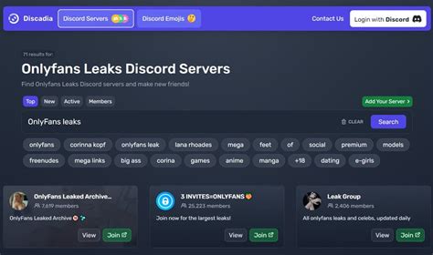 onlyfan discord|Best OnlyFans Discord Servers (2023) 